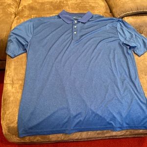 PGA Tour 3XL Blue Polo